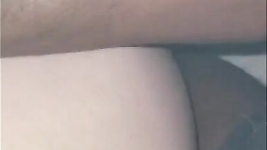Mommy makes Stepson Cum right on her Pretty White Asshole. - 2 image