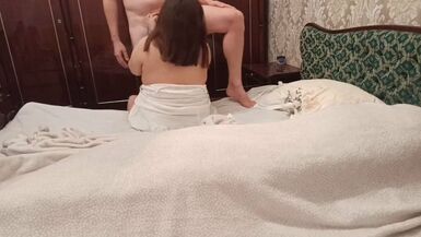 Double creampie for pregnant wife - 1 image
