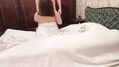 Double creampie for pregnant wife - 7 image