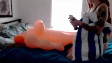 Blow up Doll and Lactation - 5 image