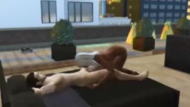 A rapariga está a agradar ao seu amante-SIMS - 6 image