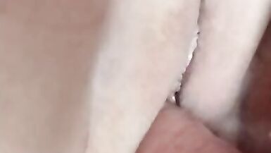 Masturbating with a cock