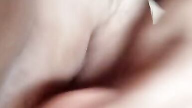 Masturbating with a cock