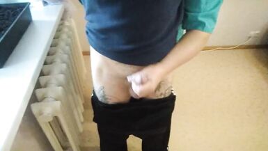 the nurse jerks off my cock and ends up in a jar for tests - 13 image