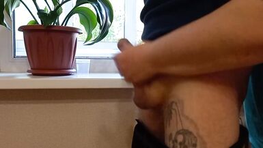 the nurse jerks off my cock takes the sperm for analysis - 13 image
