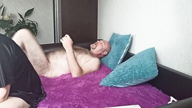 My mature busty slut wife sucks my dick & jumps on my cock! - 9 image