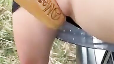 Masturbates in Proud Dressing with a Bat - 12 image