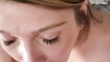 Gorgeous Mouth on a Perfect Big Cock | Marlee the Master Cocksucker - 14 image