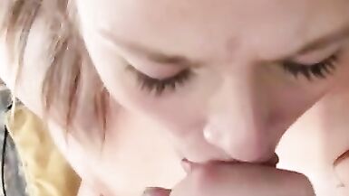 Gorgeous Mouth on a Perfect Big Cock | Marlee the Master Cocksucker - 4 image