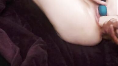 Husband uses Fist Dildo on Horny MILF - 12 image