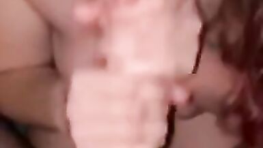 Letting Wife Suck Friends White Dick. - 14 image