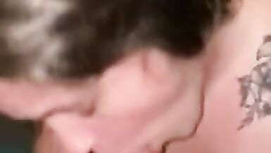 Letting Wife Suck Friends White Dick. - 3 image