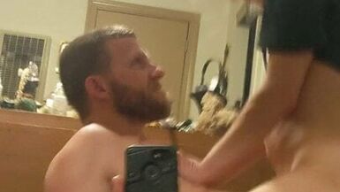 LittleVaginaMouth riding MrBossstepDaddy large cock - 1 image