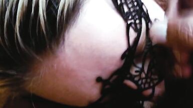 Hot Sweet Cum Flows out from my Mouth - BBC Cum Facial POV - 11 image