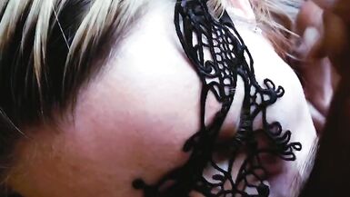Hot Sweet Cum Flows out from my Mouth - BBC Cum Facial POV - 14 image