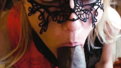 Hot Sweet Cum Flows out from my Mouth - BBC Cum Facial POV - 3 image
