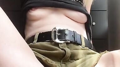 I'm Supposed to be Cleaning but I made myself Cum in my Shorts twice - 15 image