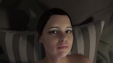 Mom on her Bed with the Dildo