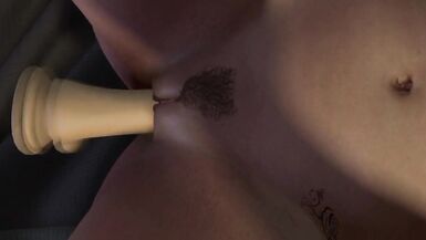 Mom on her Bed with the Dildo - 15 image