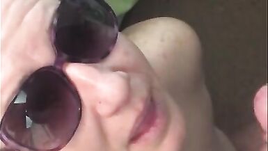 Cumshots on my Face and Tits! - 4 image