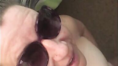Cumshots on my Face and Tits! - 5 image