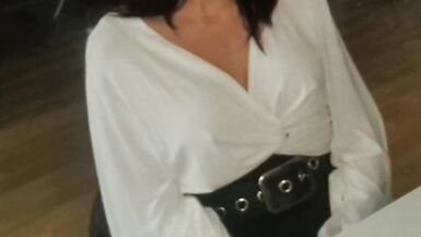 Lisa with Big Tits Show her Boobs for Casting for get new Job. she Play with her Boss in Sexy Style - 14 image