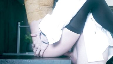 Real amateur softcore kitchen sex.