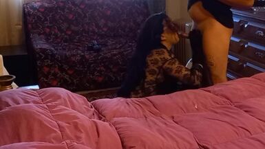 I Fill her Mouth and Tits with Cum - 1 image