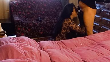 I Fill her Mouth and Tits with Cum - 14 image