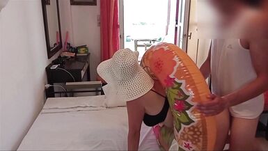 Wife Cheats on Vacation with Room Neighbor - 15 image