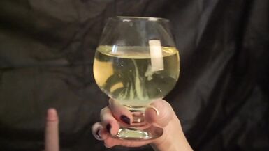 I drank a glass of urine with sperm after a blowjob. - 15 image