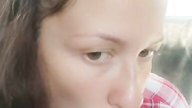I Turn on my Neighbor who Spies on me Playing with a Dildo - 11 image