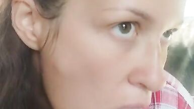 I Turn on my Neighbor who Spies on me Playing with a Dildo - 15 image