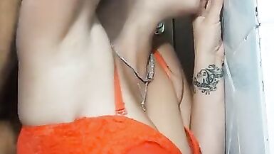 My Pussy Flows when i Suck a Dildo