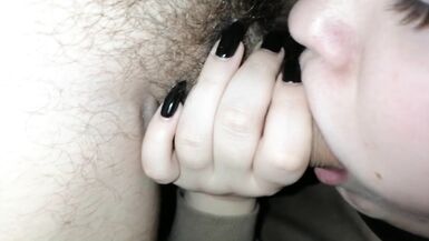 Sensual Fuck with my GF used Belt to Assert Dominance - 6 image