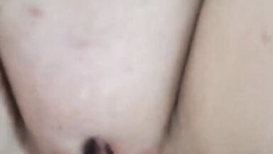 Baise en levrette et sperme dans sa chatte, Real Amateur Homemade POV from below - 11 image