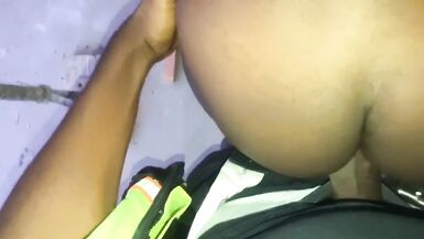 Ebony Stepmom Fucked at the Work Place - 10 image