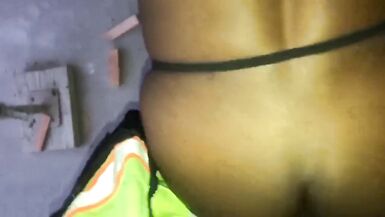 Ebony Stepmom Fucked at the Work Place - 11 image
