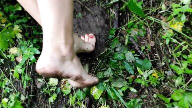 What my Stepmom Wears Upskirt - MILF no Panties - Dirty Sexy Soles - 11 image