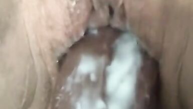 6min Close up Creamy Pussy Fuck