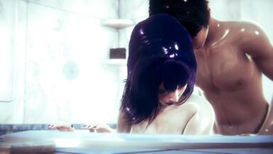 Naruto: Konan - Hot Bath POV Wet Doggystyle Handjob - 14 image