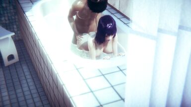 Naruto: Konan - Hot Bath POV Wet Doggystyle Handjob - 15 image