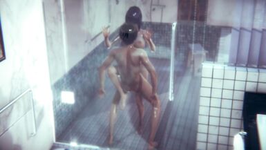 Naruto: Konan - Hot Bath POV Wet Doggystyle Handjob - 8 image