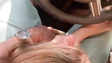 Blowjob from Blonde Tinder Babe... she couldn't Wait - 7 image