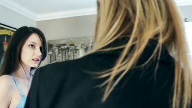 Mature lesbian fuck teen girl - old and inexperienced lesbosex