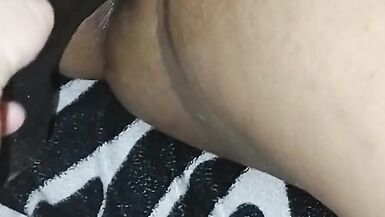 Sexy Mexi Cougar doesn't even Flinch when I Stuff her Meaty Twat with a Humongous Dildo - 12 image