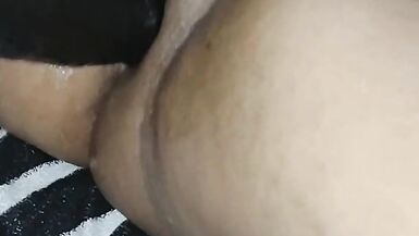 Sexy Mexi Cougar doesn't even Flinch when I Stuff her Meaty Twat with a Humongous Dildo - 9 image