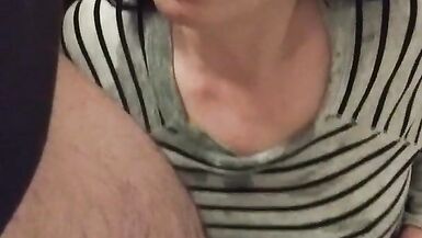 Drinking my husbands piss after work - 15 image