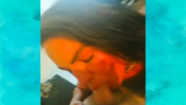 Thick Ass Southern Girl Blows His Dick & Mind, Gets Facial - 2 image