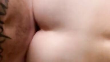 Watch this fat wet pussy squirt all over before taking her cucks cock! - 13 image